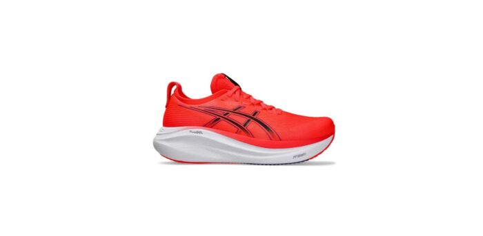 ASICS GEL NIMBUS 27 1011B958 600 ΚΟΚΚΙΝΟ ΜΑΥΡΟ - Εικόνα 1