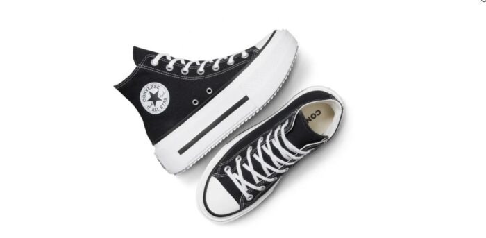CONVERSE ALL STAR CHUCK TAYLOR A12975C 001 ΜΑΥΡΟ ΛΕΥΚΟ - Image 4